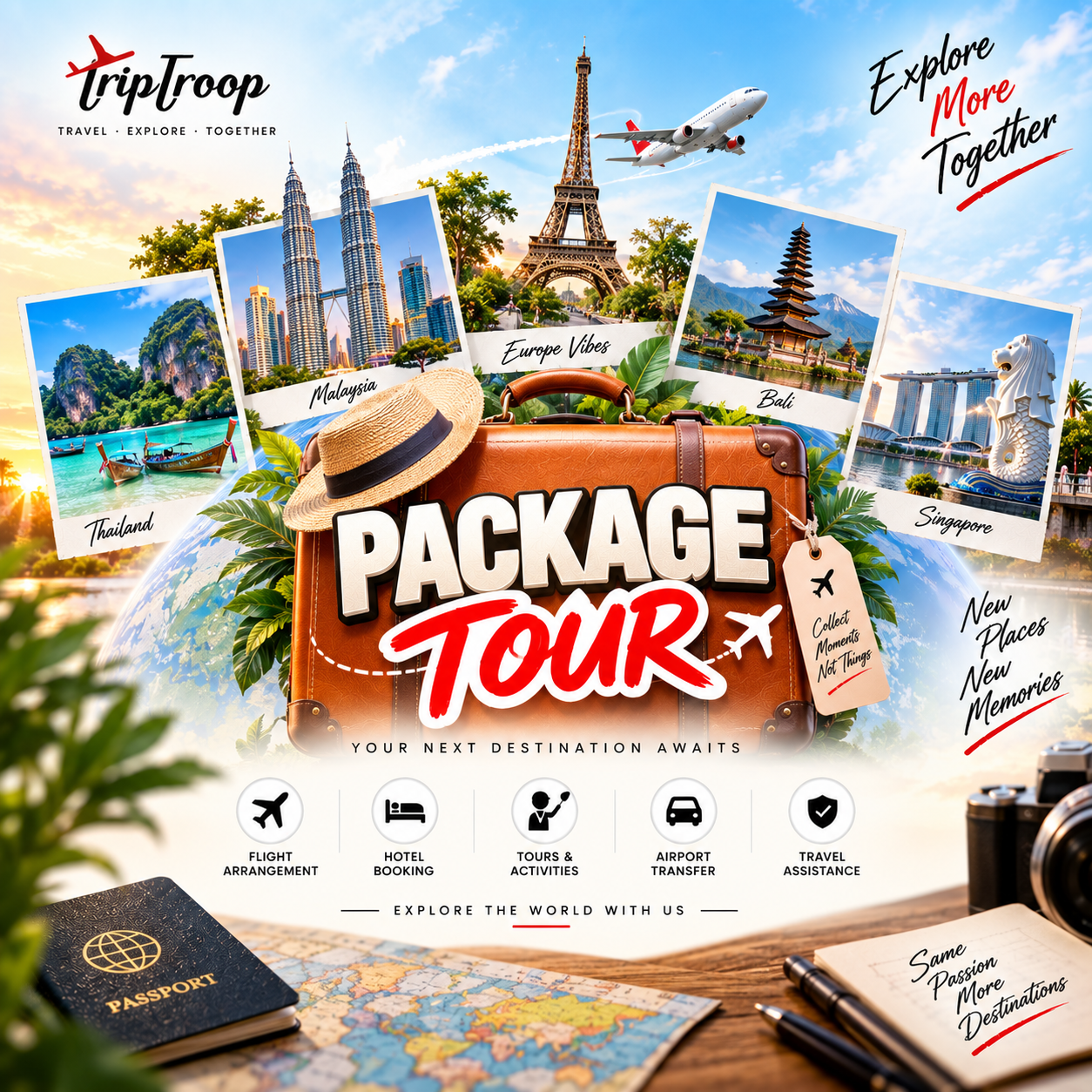 Package tour services